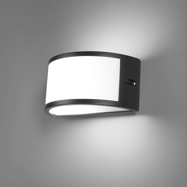 Hoftronic norton led wandlamp diffuus e27 fitting