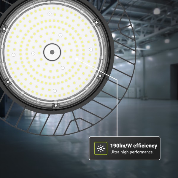 Hoftronic oberon led high bay 100 watt 19000 lumen 10