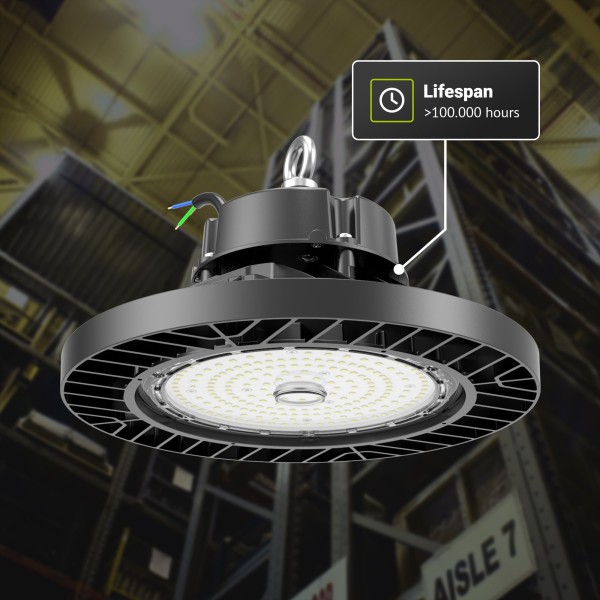 Hoftronic oberon led high bay 100 watt 19000 lumen 4