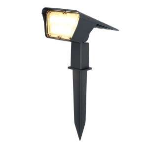 HOFTRONIC Odessa LED Solar Tuinspot 3000K warm wit IP65 waterdicht