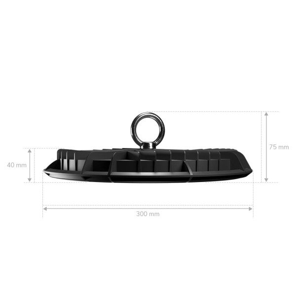 Hoftronic pluto led high bay 100lm w 150w 15000lm 11