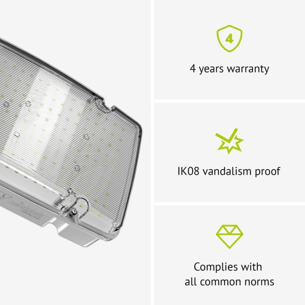 Hoftronic salus max led noodverlichting met accu 5 15