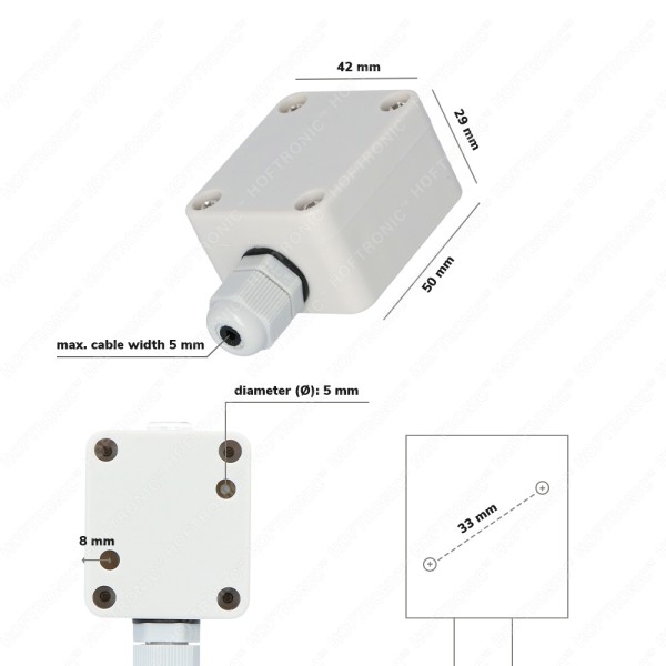 Hoftronic schemerschakelaar ip65 waterdichte dagli 4