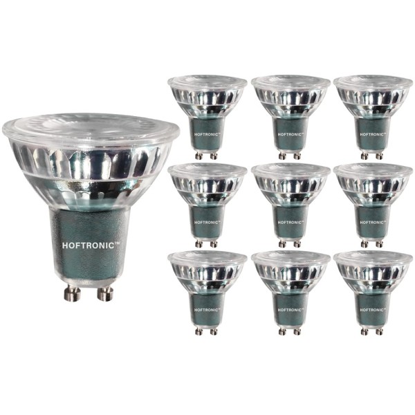 Hoftronic set van 10 gu10 led spots 5 watt dimbaar 9