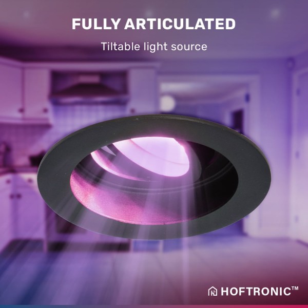 Hoftronic set van 3 stuks smart wifi led inbouwspo 3