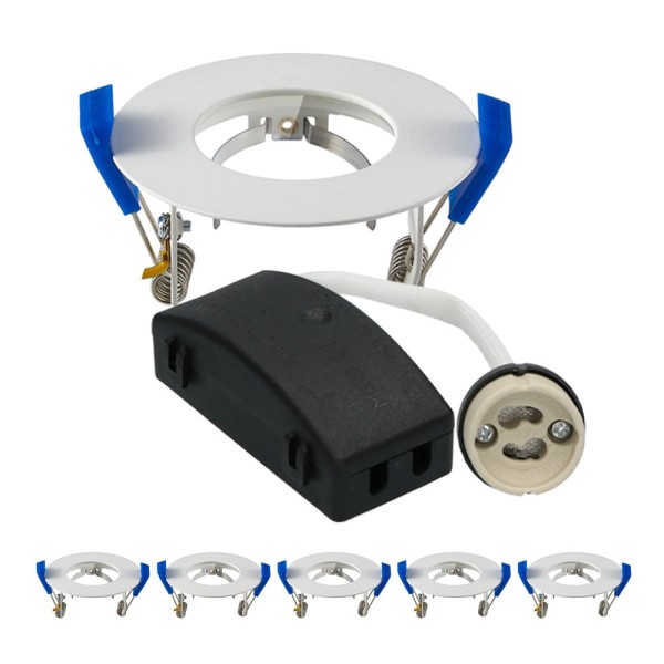 Hoftronic set van 6 pisa led inbouwspots spot arma 7