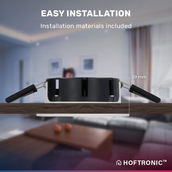 Hoftronic smart smart led inbouwspot napels wit 8 7