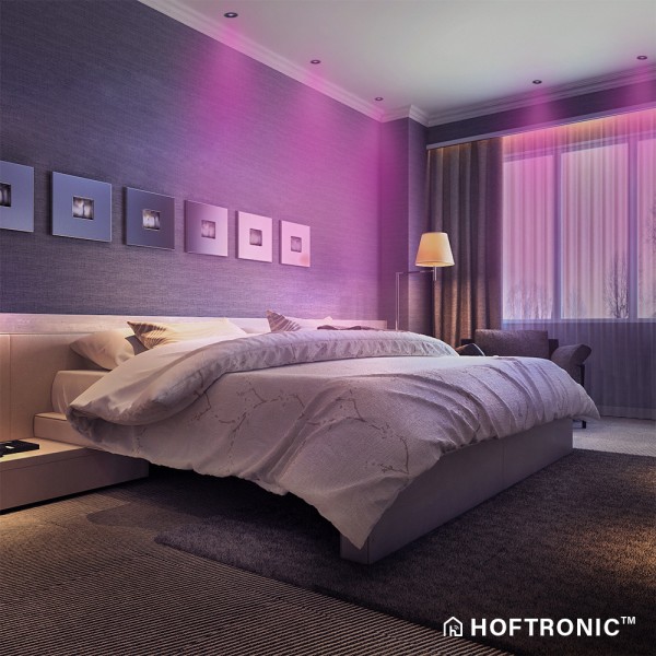 Hoftronic smart smart wifi led inbouwspot oslo dim 1