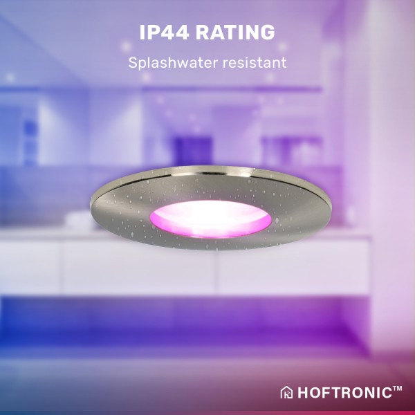 Hoftronic smart smart wifi rgbww led inbouwspot ve 3