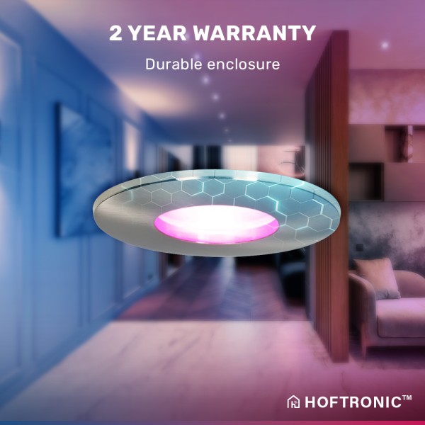 Hoftronic smart smart wifi rgbww led inbouwspot ve 6