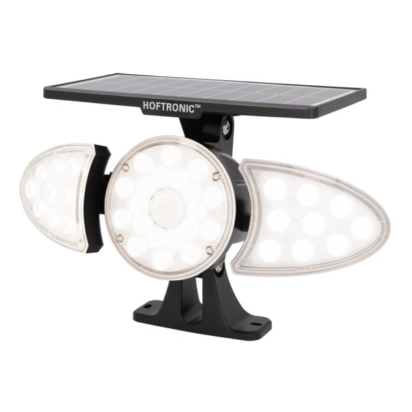 Hoftronic solar led wandlamp fulco 6000k daglicht