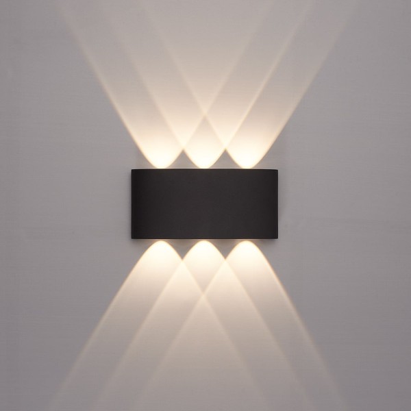 Hoftronic tulsa dimbare led wandlamp up down light 2