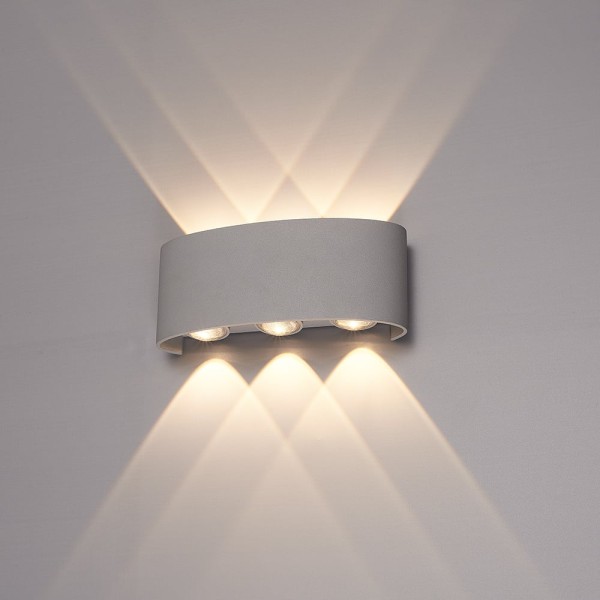 Hoftronic tulsa dimbare led wandlamp up down light 9