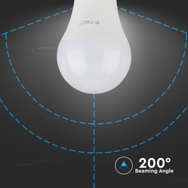 V tac 10 pack e27 led lamp samsung led chips 85 wa 3