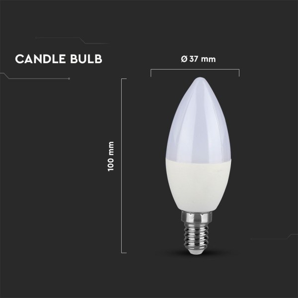 V tac 10x e14 led lamp 37 watt 320 lumen neutraal 4