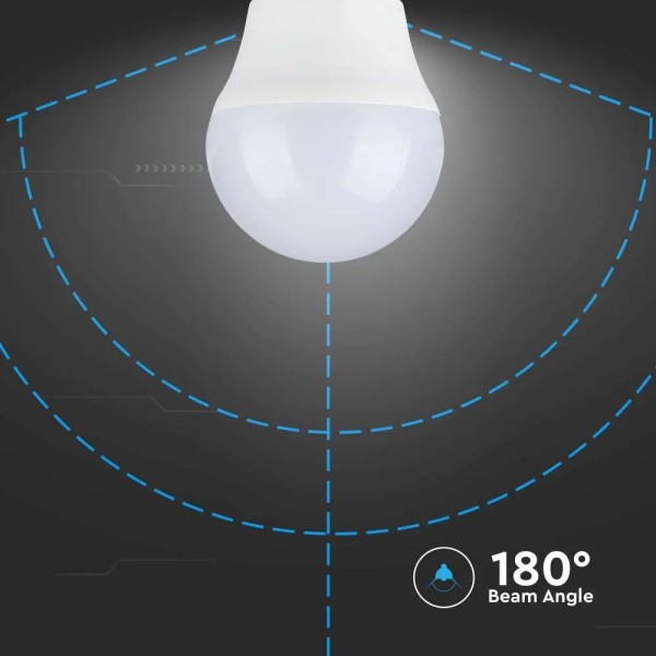 V tac 10x e27 led lamp 55 watt 470 lumen kogellamp 5