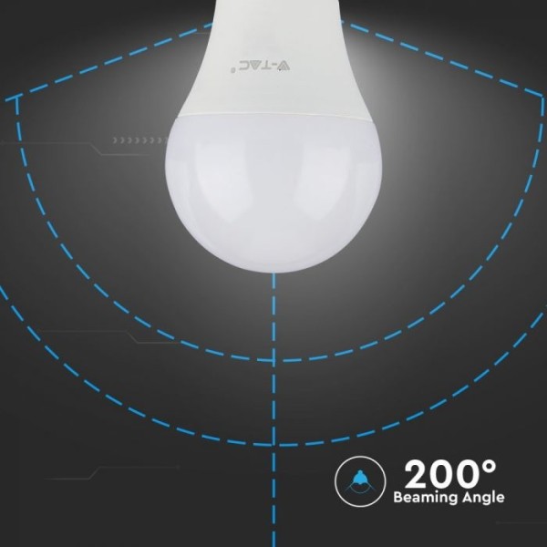 V tac e27 led lamp 11 watt a60 samsung 6400k verva 2