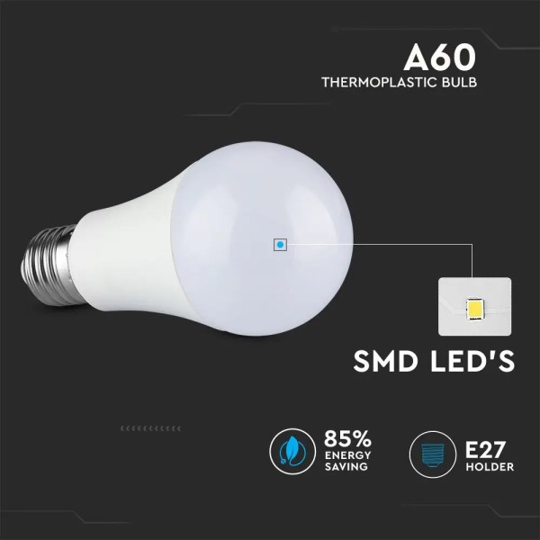 V tac e27 led lamp 95 watt 4000k vervangt 100 watt 2