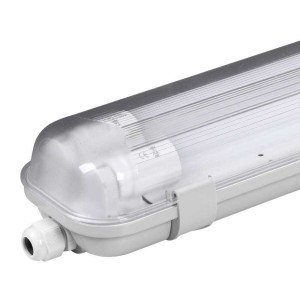 V-TAC IP65 LED armatuur 120 cm inclusief 2x18W LED TL buizen 4000K neutraal wit