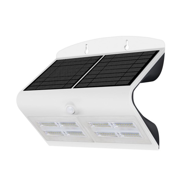 V tac led solar wandlamp wit 7 watt 4000k neutraal