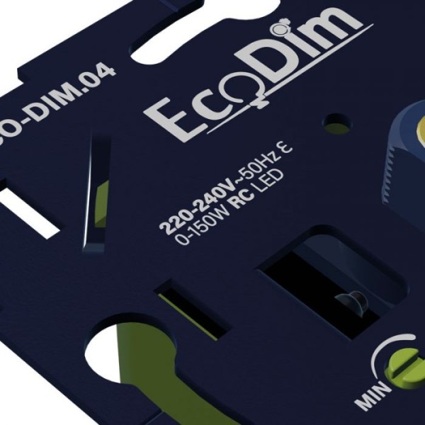 ecodim led dimmer 0 150 watt druk draaiknop fase a 2