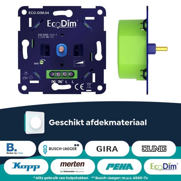 ecodim led dimmer 0 300 watt fase aan en afsnijdin 3