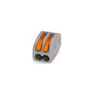 HOFTRONIC 100 Stuks verbindingsklem 2-voudig 2,5mm met hendels