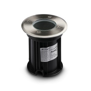 HOFTRONIC Grondspot RVS rond 5W 6000K IP65 waterdicht 3 jaar garantie