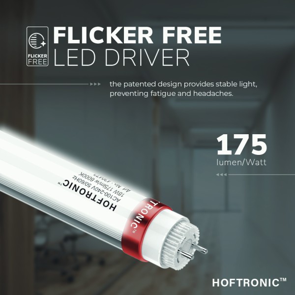 hoftronic led t8 tl armatuur ip65 150 cm 6000k inc 23