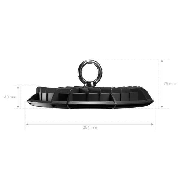 hoftronic pluto led high bay 100lm w 100w 10000lm 11