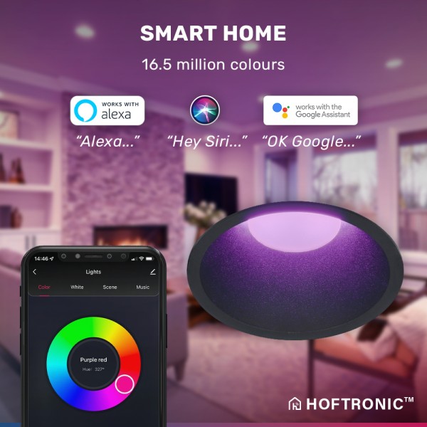 hoftronic smart 3x finn smart led inbouwspot 10 wa 3