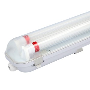 HOFTRONIC LED T8 TL armatuur IP65 120 cm 4000K 18W 6300lm 175lm/W incl. flikkervrije LED buizen koppelbaar