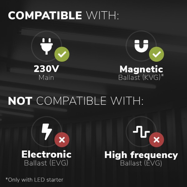 hoftronic led tl buis 150 cm t8 g13 30 watt 5250 l 9