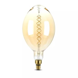 V-TAC LED Filament lamp XXL Sydney dubbele gloeidraad 8 Watt E27 2000K dimbaar