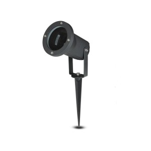 V-TAC LED Prikspot – GU10 fitting – Kantelbaar – IP44 Vochtbestendig – Aluminium – Tuinspot – Geschikt voor in de tuin – Zwart – 3 jaar garantie